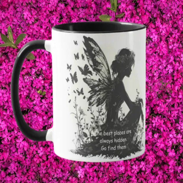 Caneca Tema Fairy Silhouette (Fairy Queen Adventure )