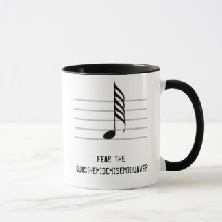 Caneca Tema o Quasihemidemisemiquaver