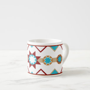 Caneca temática com padrão nativo americano