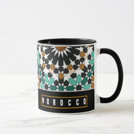 Caneca temática Z10-Marroc com um d geométrico