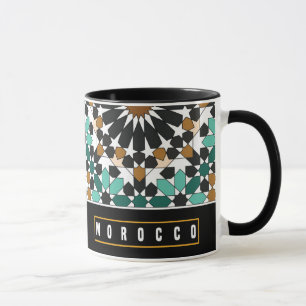Caneca temática Z10-Marroc com um d geométrico