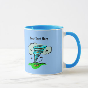 Caneca Tempestade Chaser Tornado Twister Meteorologia Cli