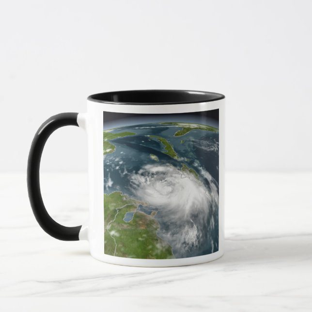 Caneca Tempestade tropical Dennis (Esquerda)