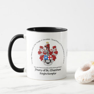 Caneca Templar da Ordem de São Mateus/SMOTJ