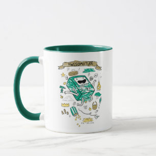 Caneca Tempo de Aventura "Awesomatude" BMO Sketch