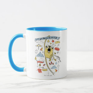 Caneca Tempo de Aventura "Partido" Jake Sketch