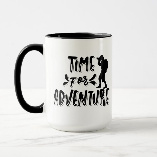 Caneca Tempo Para Aventura (Esquerda)
