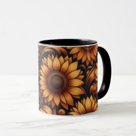 Caneca Temporada de Girassóis