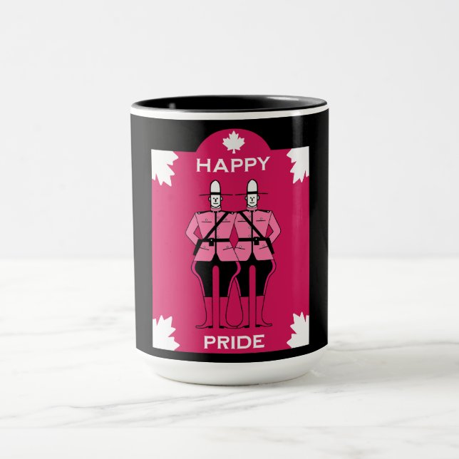 Caneca Temporada do Orgulho Canadá (Centro)