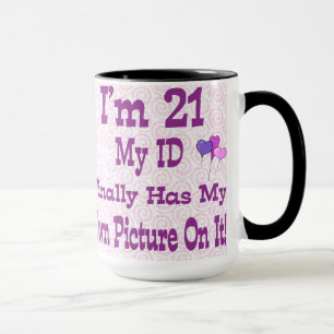 Caneca Tenho 21 ID Mug