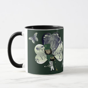 Caneca "Tenhum um Feliz Dia de São Patrício" Duende