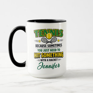 Caneca Tenis Personalizado Amor   Feliz Dia do Tênis