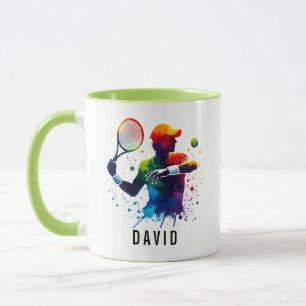 Caneca Tenis Personalizado Amor   Feliz Dia do Tênis