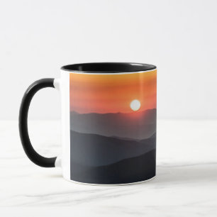 Caneca Tennant Mt, área de Graveyard Fields, nascer do so