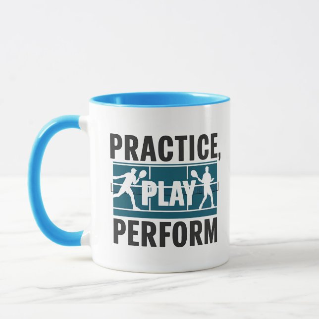 Caneca Tennis - Practice play perform (Esquerda)