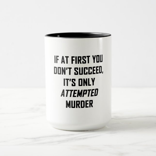 Caneca Tentativa de assassinato (Centro)