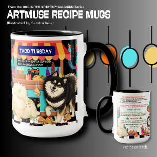 Caneca TERÇA-FEIRA DE TACO Chow-Lappy  Receita do Museu d