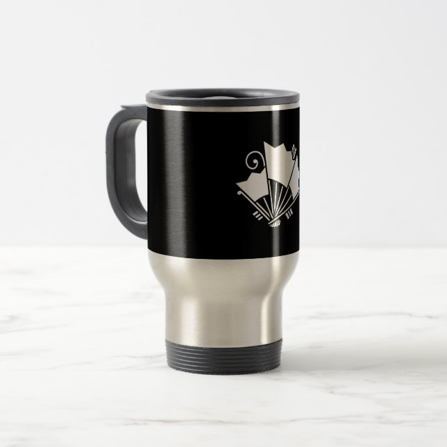 CANECA TÉRMICA 揚羽扇蝶 (Frente Esquerda)