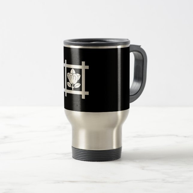 CANECA TÉRMICA 日蓮宗橘 (Frente Esquerda)