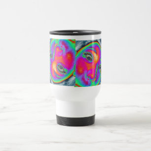 Caneca Térmica 笑 い, 光, 愛 - Risos, Luz, Amor