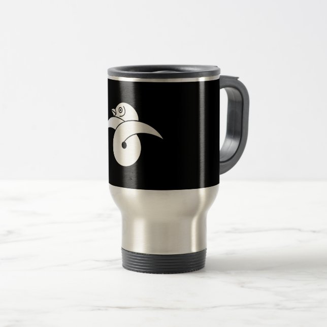 CANECA TÉRMICA 結び雁金 (Frente Esquerda)