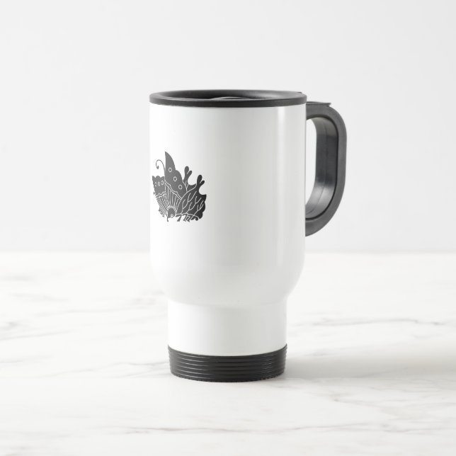 CANECA TÉRMICA 織田蝶 (Frente Esquerda)