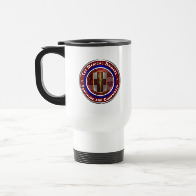 Caneca Térmica 1ª Brigada Médica  (Esquerda)
