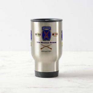 Caneca Térmica 10.ª Divisão de Montanha Iraque e Afeganistão V