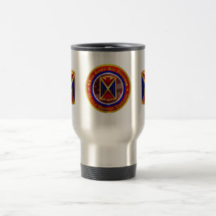 Caneca Térmica 10.o Comando do Exército de Defesa Aérea e Mísseis