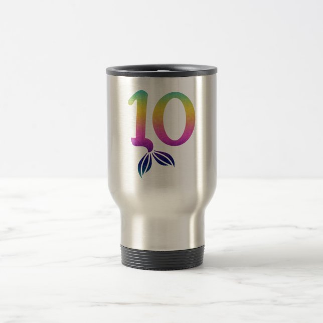 Caneca Térmica 10 peixes moderno (Centro)