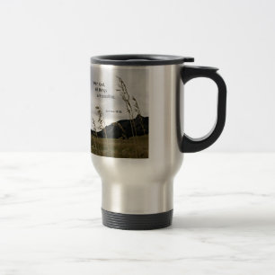 Caneca Térmica 19:26 de Matthew com deus, todas as coisas são