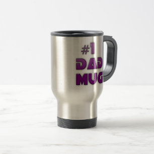 CANECA TÉRMICA #1 ANIVERSÁRIO DO PAI E DIA DOS PAIS