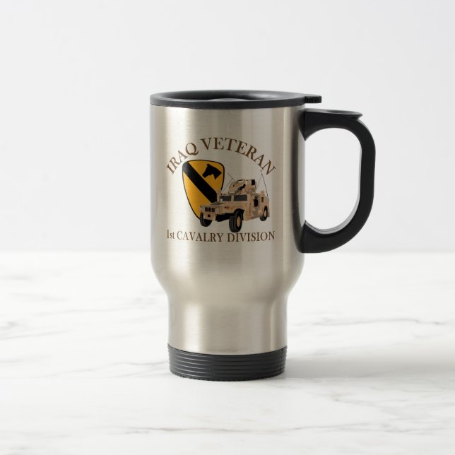 Caneca Térmica 1rua Cav Iraque Vet Humvee (Direita)