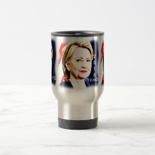 Caneca Térmica 1rua Presidente Hillary Clinton 2016