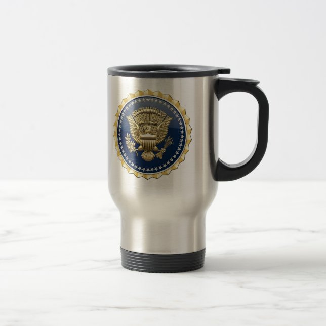 Caneca Térmica [200] Crachá de Serviços Presidenciais [PSB] (Direita)
