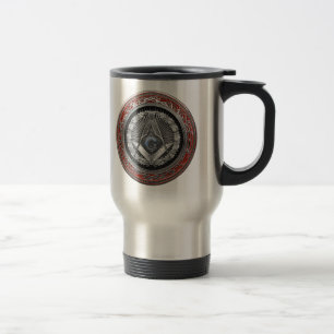 Caneca Térmica [200] Pedreiro mestre - quadrado & compassos de