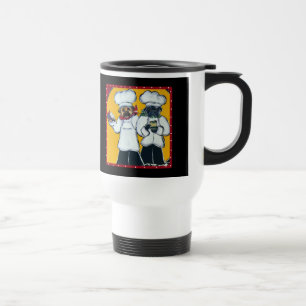 Caneca Térmica 2 Chef Pugs