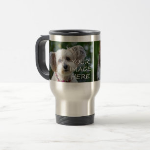 Caneca Térmica 2 Fotos Fazem Sua Própria Foto De Cão De Gato De P