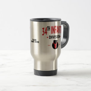 Caneca Térmica 34ª Divisão de Infantaria Personalizável