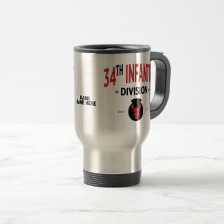 Caneca Térmica 34ª Divisão de Infantaria Personalizável