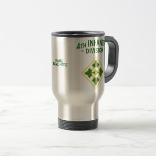Caneca Térmica 4ª Divisão de Infantaria Personalizável
