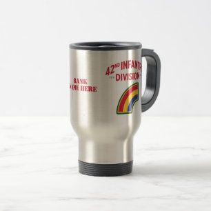 Caneca Térmica 42.ª Divisão de Infantaria Militar dos Estados Uni