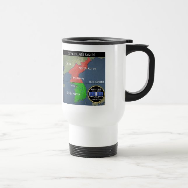 CANECA TÉRMICA 4 BATALHAS ESTRELAS COREANAS GUERRA VETERAN (Direita)
