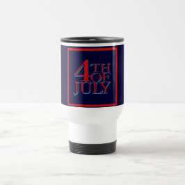 Caneca Térmica 4 de Julho -