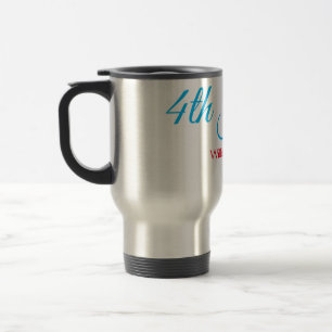 Caneca Térmica 4 de julho dia da independência adicionar nome tex