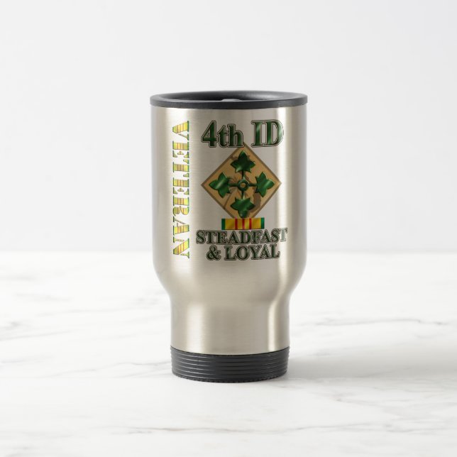 Caneca Térmica 4o Veterano de Vietnam da divisão de infantaria (Centro)