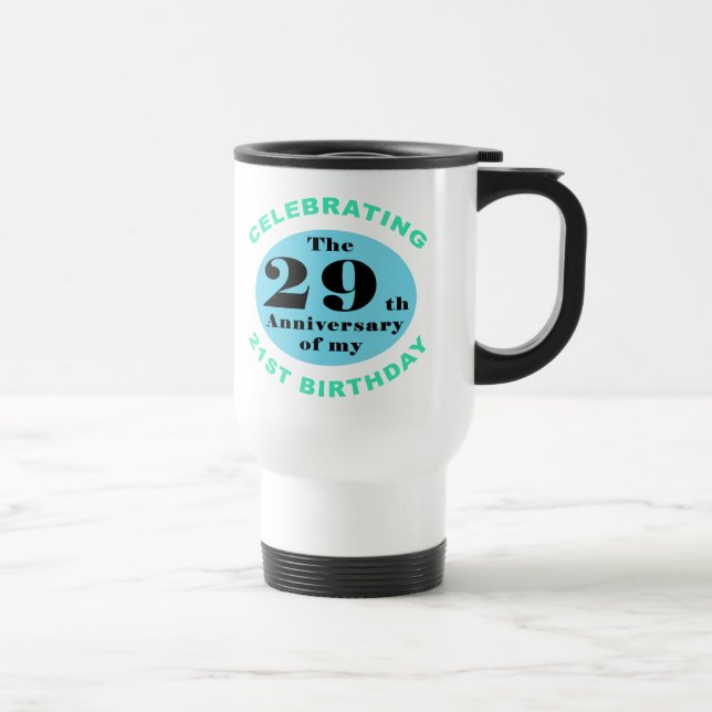 Caneca Térmica 50º aniversário do Humor (Direita)