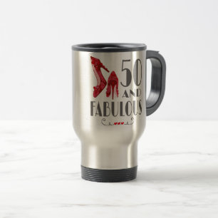 Caneca Térmica 50º Presente De Aniversário Im 50 E Presente Fab