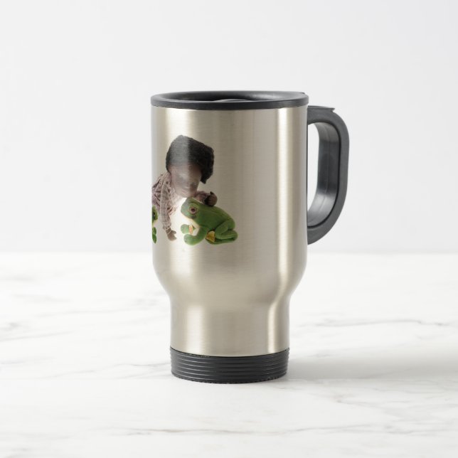 Caneca Térmica 519 Sasha Cara Black bebé taça (Frente Esquerda)