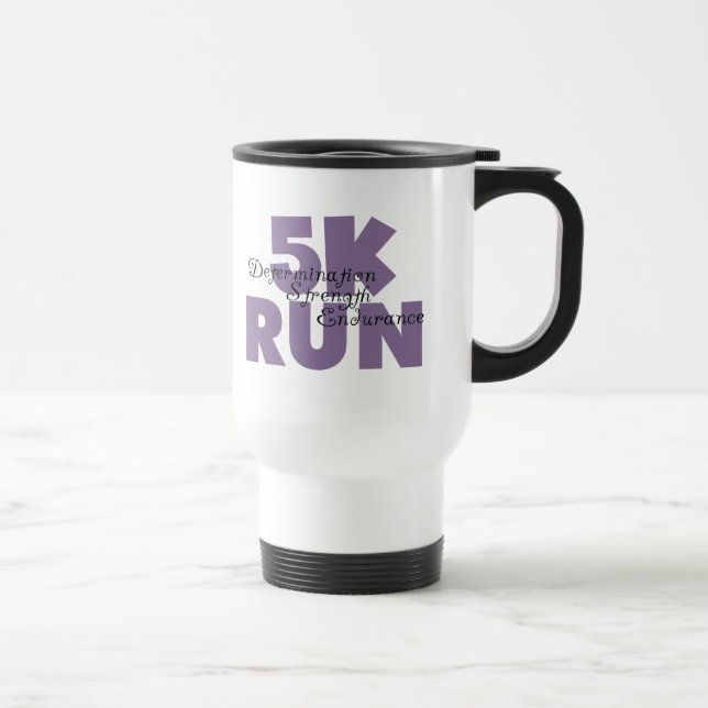Caneca Térmica 5K Executar Roxo (Direita)
